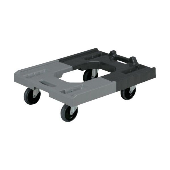 サンコー 折りたたみコンテナー用台車 802436 サンキャリー5241グレー/ライトグレー SK-SKC5241-GL/GLL 1点