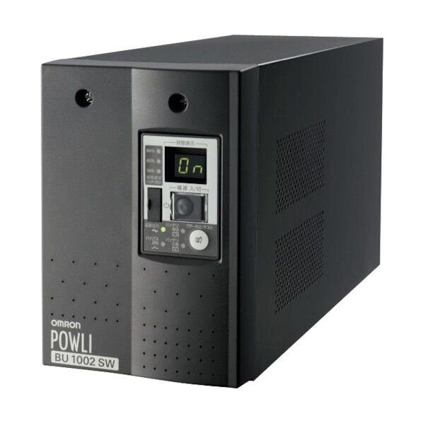 オムロン 常時インバータ/200V/1KVA/700W/据置型/非家庭用コンセント型 BU1002SW 1点