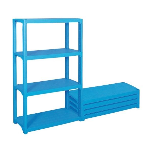 プラスチック棚 805588 L-2青 80558801BL 1点
