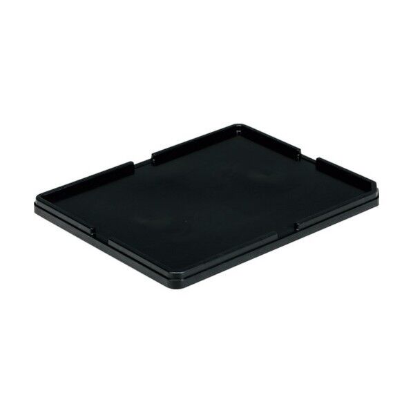 導電性ボックス型コンテナ 702108 サンボックス18-5#フタ(導電) 70210800BK 1点