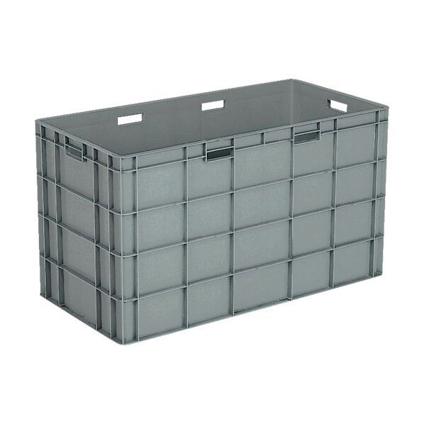 TP規格コンテナ 224700 TP496L(取手有) ライトグレー 22470000GL802 1点