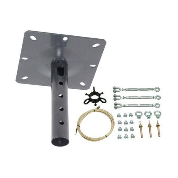 長尺パイプ用取付板