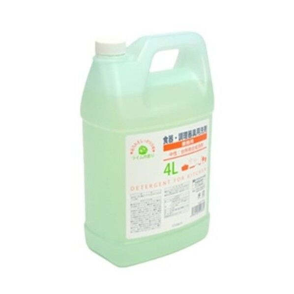 GO食器・調理器具用洗剤4LR 415982 1本