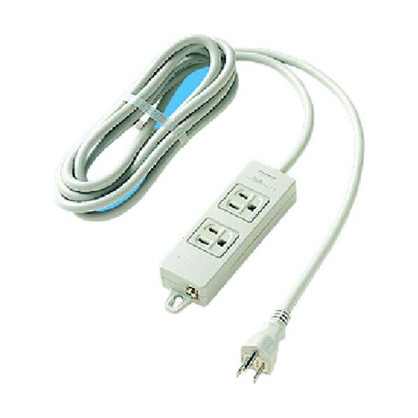 OAタップ(接地15A形)(3Mコ-ド)(2コ口)(グレー) WCH2332H 1点