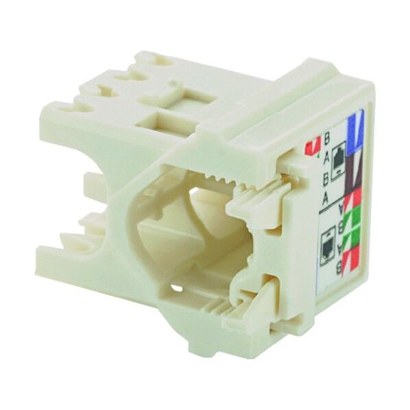 パンドウイット カテゴリ6モジュラージャック用左右90度キャップ オフホワイト 10個入り CJRCAPIW 1点...