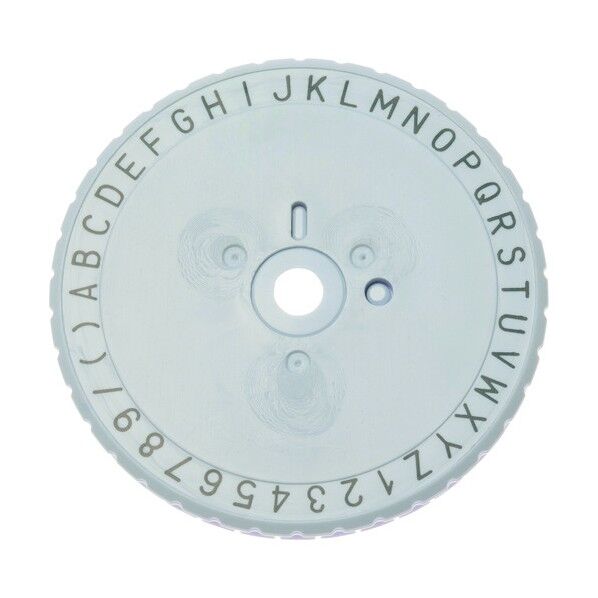 パンドウイット メタルエンボス(MEHT187)用刻印盤交換キット TM26319B01 1個...