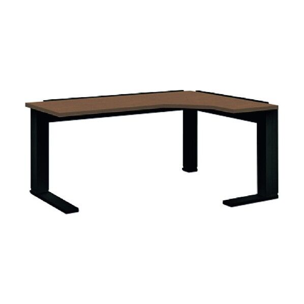 649338)XF Lデスク XL-X1612W-R PW/BK 1点