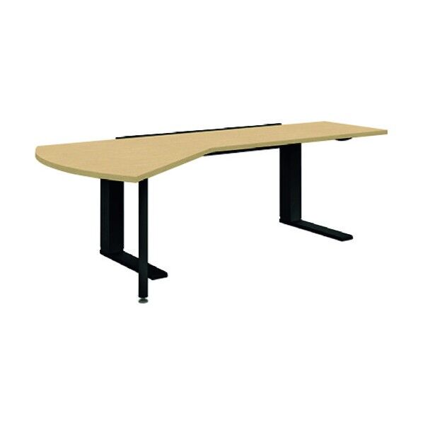 649341)XF マネージャーデスク XL-X2412M-L LW/BK 1点