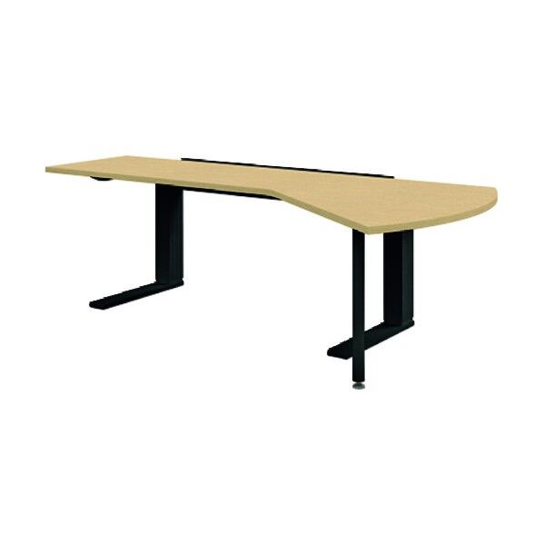 649345)XF マネージャーデスク XL-X2412M-R LW/BK 1点