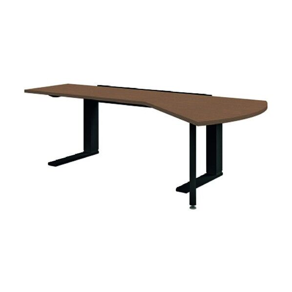 649346)XF マネージャーデスク XL-X2412M-R PW/BK 1点