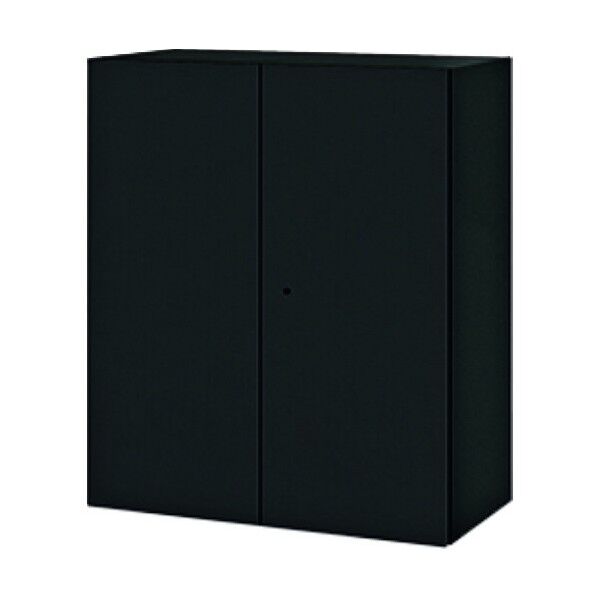 649427)XF Lx 両開き保管庫 XS-X105A-W BK/BK 1点
