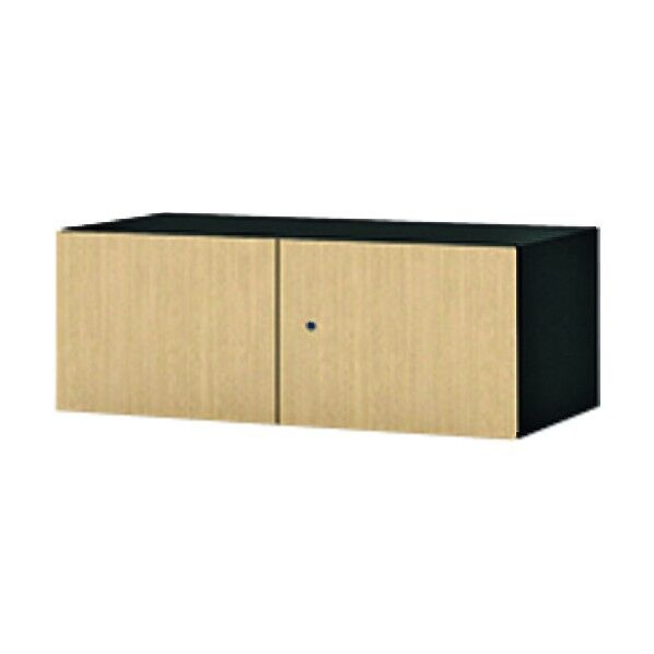 649441)XF Lx 両開き保管庫 XS-X30AR-W BK/LW 1点