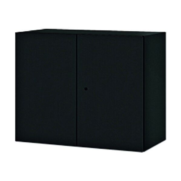 649431)XF Lx 両開き保管庫 XS-X70A-W BK/BK 1点