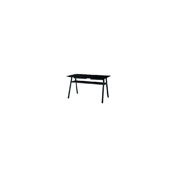 770074)WF カフェテーブル WF-1810CT-H BK 1点