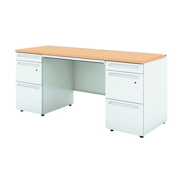 779648)US 両袖机 UR-166D-33 WM/W4 1点