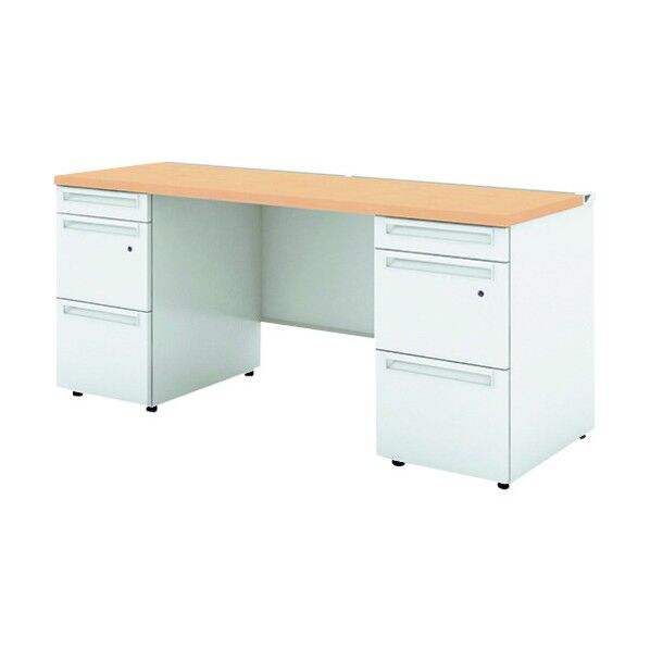 779804)US 両袖机 UR-166WA-33 WM/W4 1点