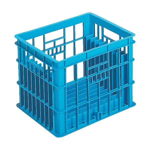 蓄冷剤収納用容器 102763 クールキャリア（リブ無）ブルー