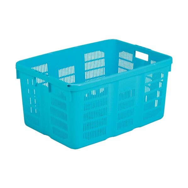 ネスティングコンテナー 109001 サンテナーA#90K(ハンドル無)ライトブルー 10900100BL512 1点...