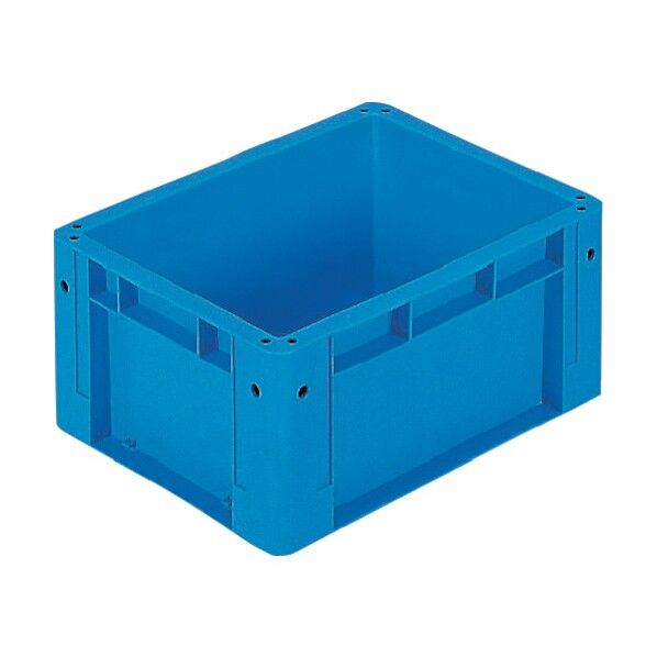 ボックス型コンテナ 202003 サンボックスNS20B(水抜孔有) ブルー