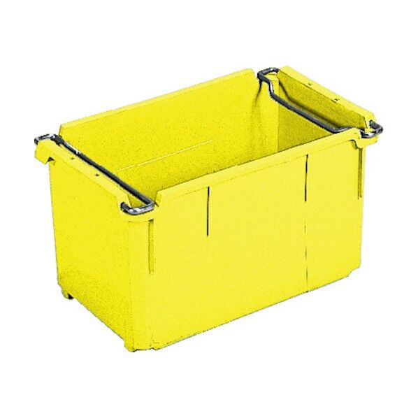 ネスティングコンテナー 202205 サンバケット＃23N（ハンドル付）イエロー