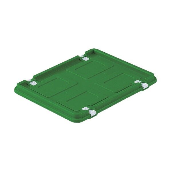 サンボックス＃24-2Bフタ（ロック付）グリーン 701306