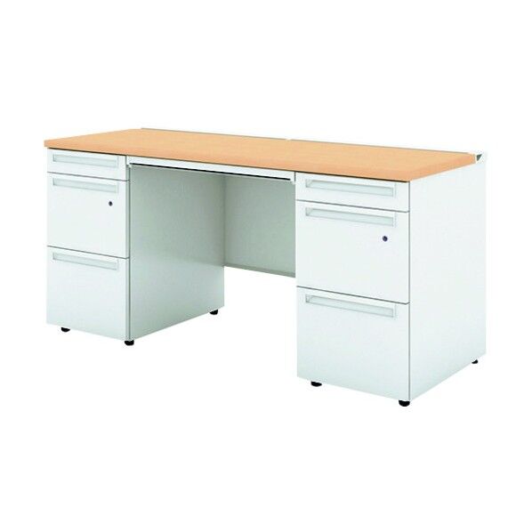 779627)US 両袖机 UR-156A-33 WM/W4 1点