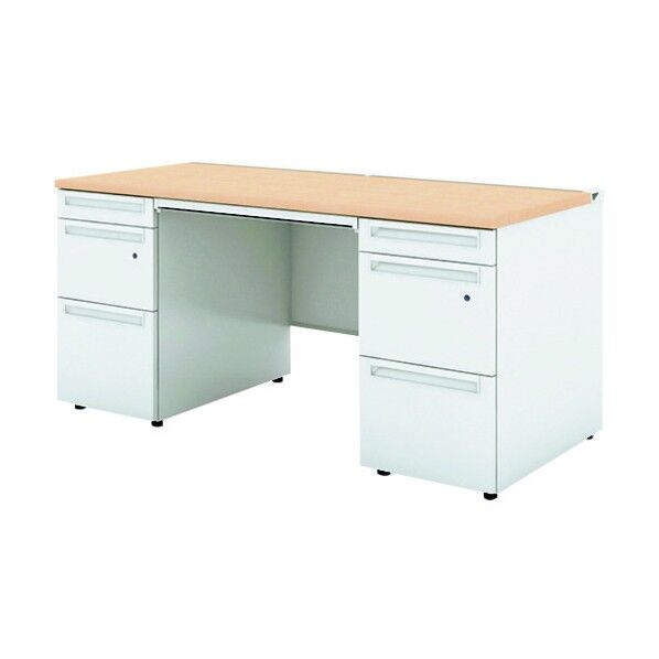 779639)US 両袖机 UR-157DL-33 WM/W4 1点