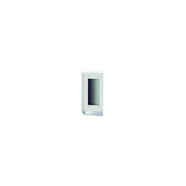 ※法人専用品※プラス 91716)SK ハイカウンター内コーナー SK-W3501 W4 1点