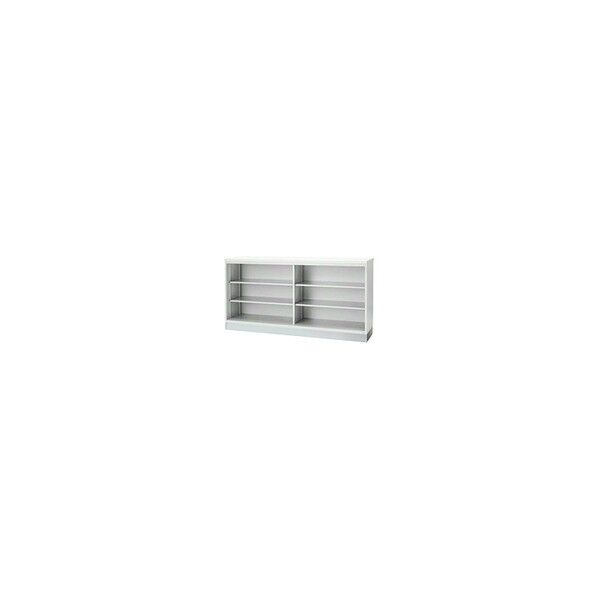 ※法人専用品※プラス 91704)SK ハイカウンター棚付オープン SK-W3562 W4 1点