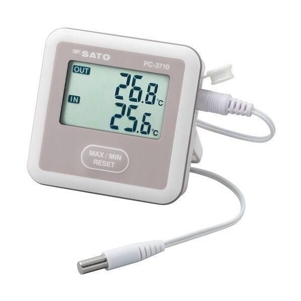 2chデジタル最高最低温度計 PC-3710 () 1850-00 1点...