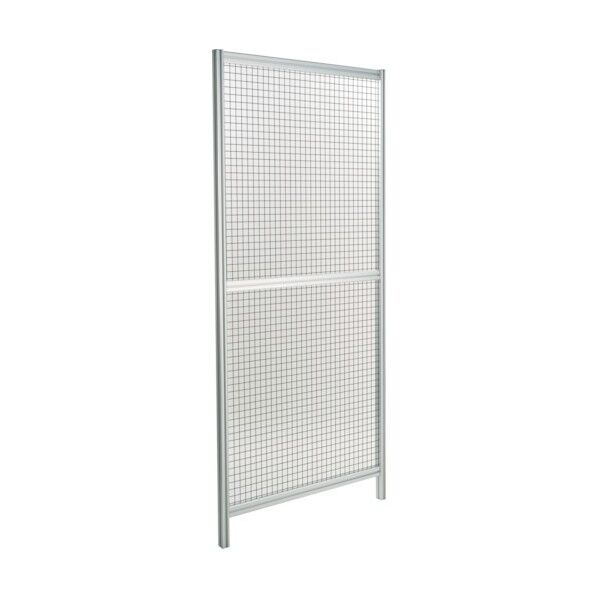 アルミフレーム安全柵(メッシュパネル1枚+金具セット) SJSF-M1 1点