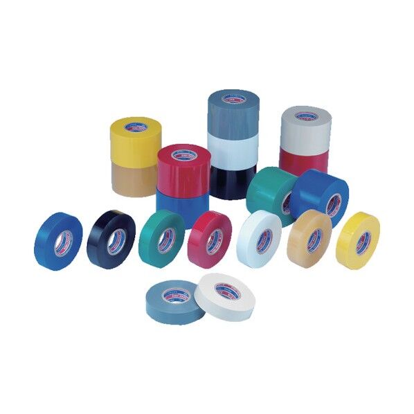 ビニテープ101 0.2X19X10 青 (10巻単位) A3695T243-BLU 1点