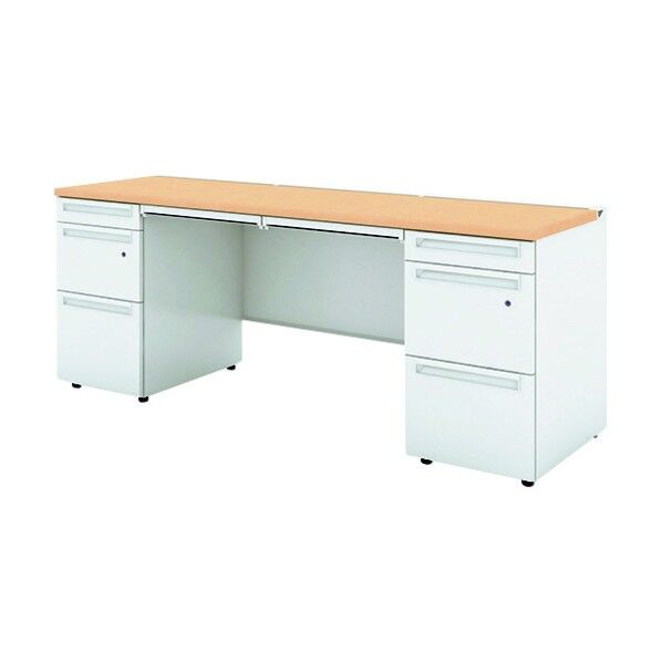 779645)US 両袖机 UR-186D-33 WM/W4 1点