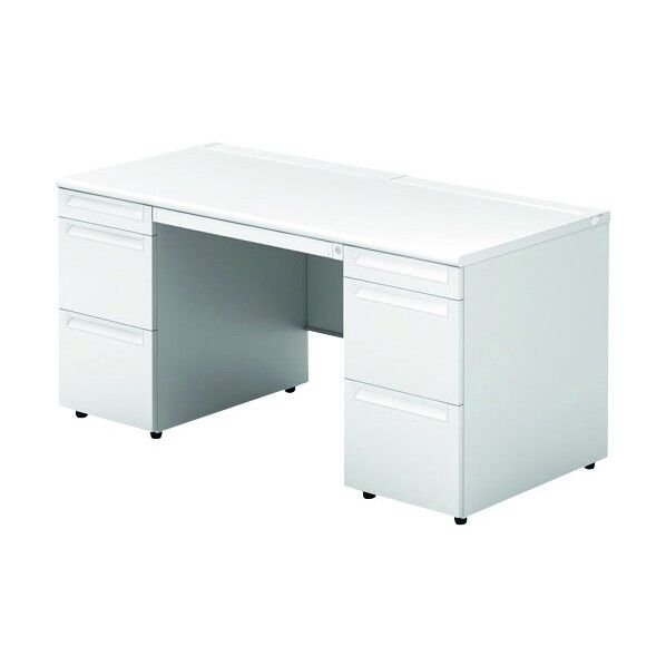 775662)US 両袖机 US-157AL-33 WS/W4 1点