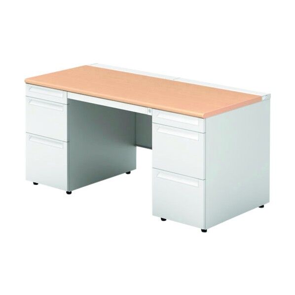 775690)US 両袖机 US-157DL-33 WM/W4 1点