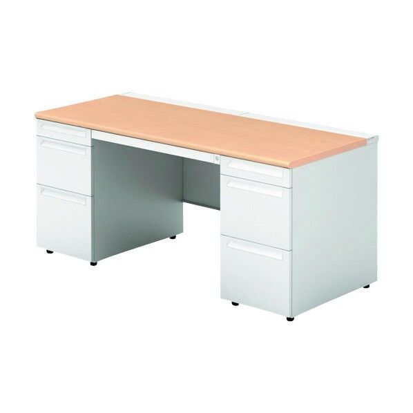 775687)US 両袖机 US-167DL-33 WM/W4 1点