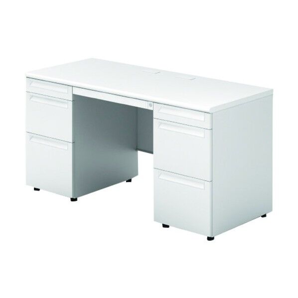 669701)US 両袖机 US-NS146D-33 WS/W4 1点