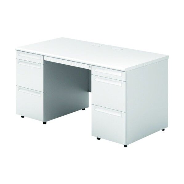 669656)US 両袖机 US-NS147A-33 WS/W4 1点