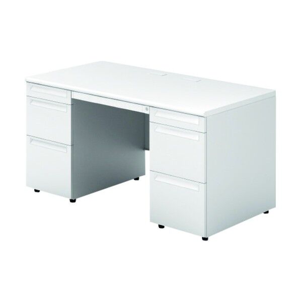 669683)US 両袖机 US-NS147D-33 WS/W4 1点