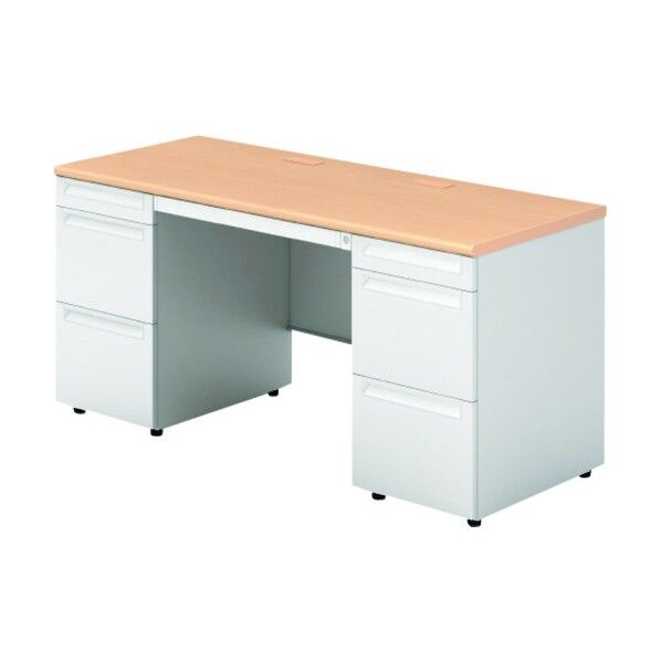 669672)US 両袖机 US-NS156A-33 WM/W4 1点