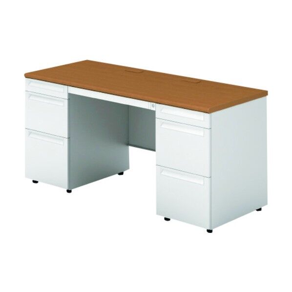 669700)US 両袖机 US-NS156D-33 T2/W4 1点