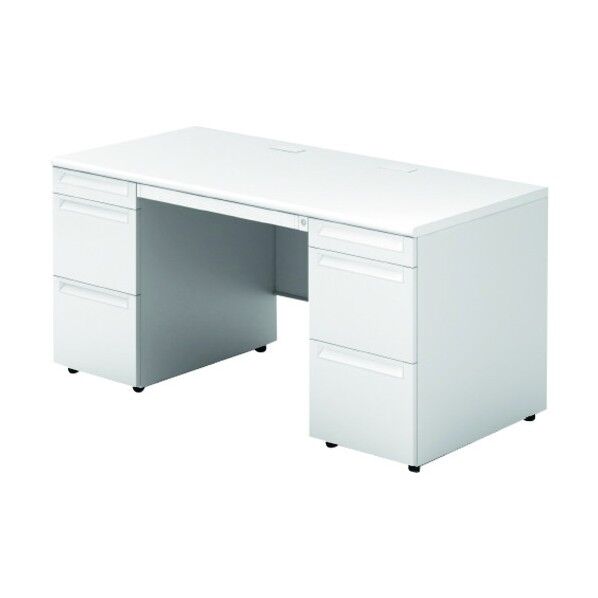 669662)US 両袖机 US-NS157AL-33 WS/W4 1点