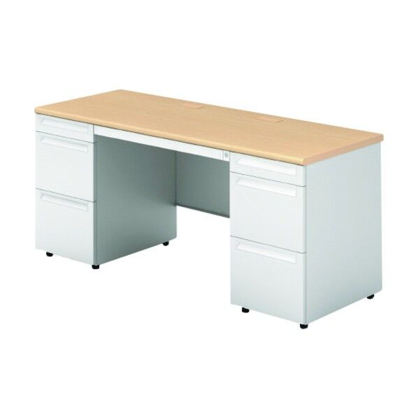 669669)US 両袖机 US-NS166A-33 WM/W4 1点