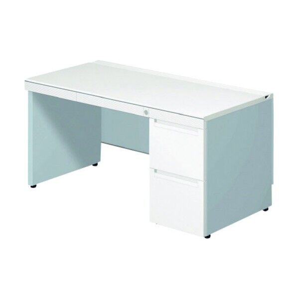 673110)ステージオ 片袖机 ST-107L-P3 WS/M4 1点