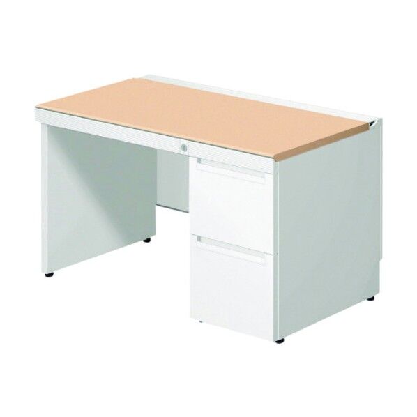 674355)ステージオ 片袖机 ST-107L-P4 WM/W4 1点