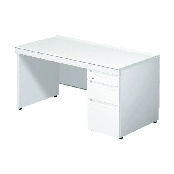 673097)ステージオ 片袖机 ST-107L-P4 WS/W4 1点