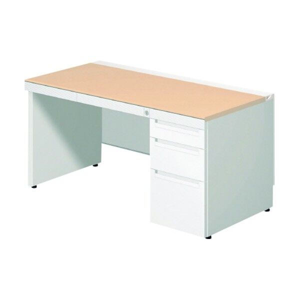 673102)ステージオ 片袖机 ST-117L-P4 WS/BK 1点