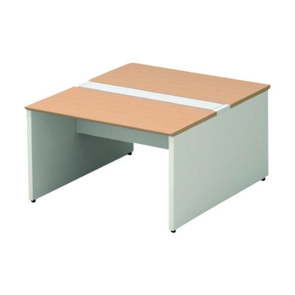 689169)両面デスク ベースセット ST-126W-B WM/W4 1点