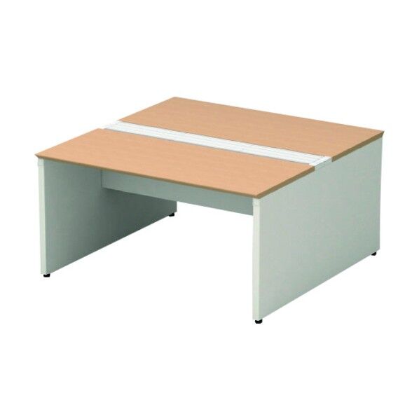 689166)両面デスク ベースセット ST-146W-B WM/W4 1点