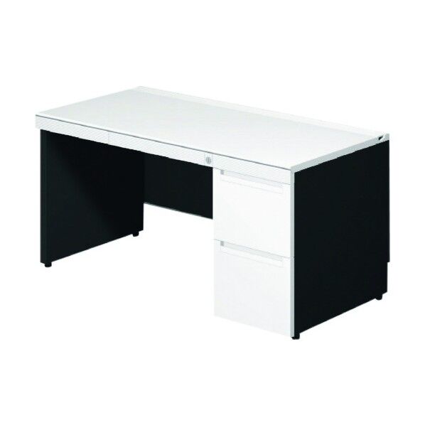 674352)ステージオ 片袖机 ST-147L-P4 WM/W4 1点